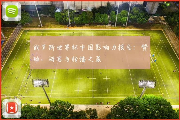 俄罗斯世界杯中国影响力报告:赞助、游客与转播之最