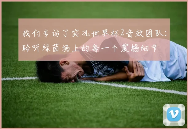 我们专访了实况世界杯2音效团队:聆听绿茵场上的每一个震撼细节