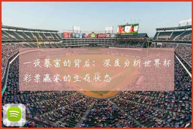 一夜暴富的背后:深度分析世界杯彩票赢家的生存状态