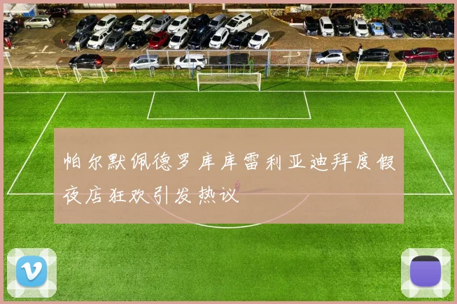 帕尔默佩德罗库库雷利亚迪拜度假夜店狂欢引发热议